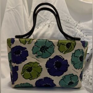 Kate Spade vintage “Jalyn” bag Lime Jade Print from Chelsea Fleur collection.